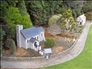 Cockington Green Miniature Village - church (with weddin